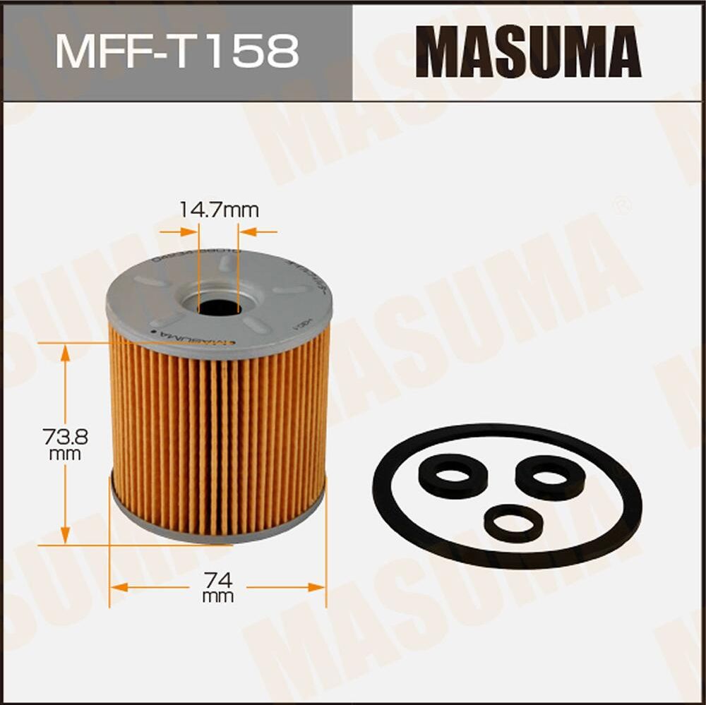 Топливный фильтр Masuma. Артикул MFF-T158