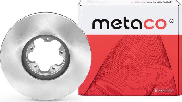 Диск тормозной передний вентилируемый (Metaco). Артикул 3050392