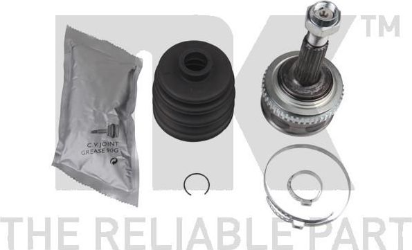 Шрус наружный (граната) NK передний для Daewoo Lanos 1997-2002. Артикул 515013