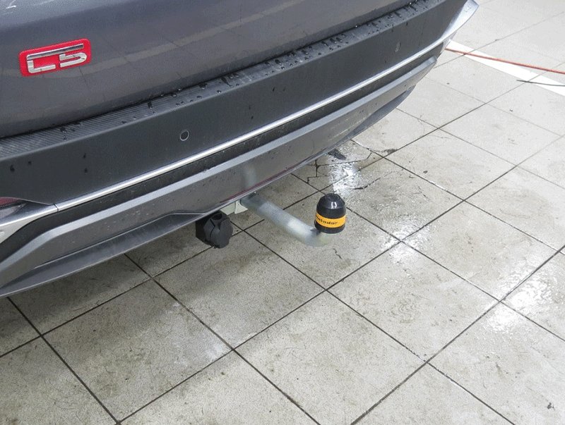 Фаркоп Мотодор для Omoda C5 2022-2024. Оцинкованный шар. Артикул 99012-A