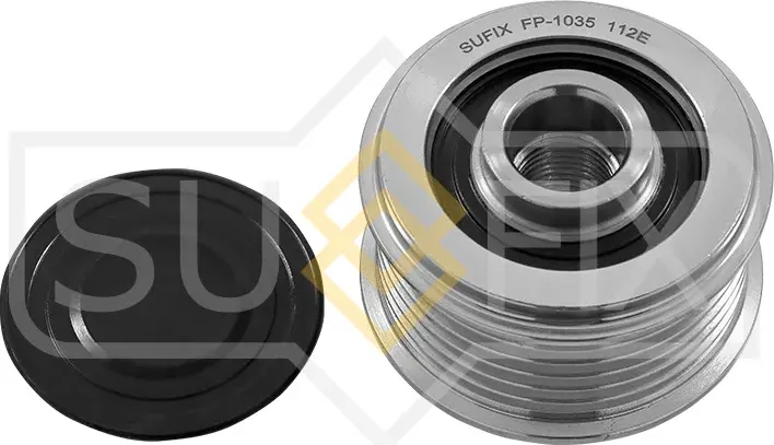 Муфта обгонная шкива генератора передняя/задняя правая/левая AUDI A1 (8X1, 8XK) (Sufix). Артикул FP1035