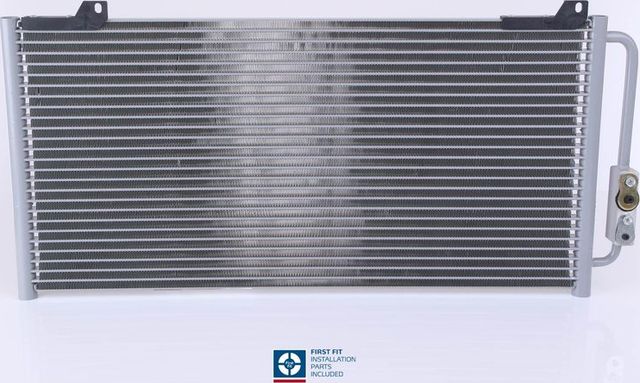 Радиатор кондиционера (конденсатор) Nissens (алюминий) для MG ZR 2001-2005. Артикул 94255