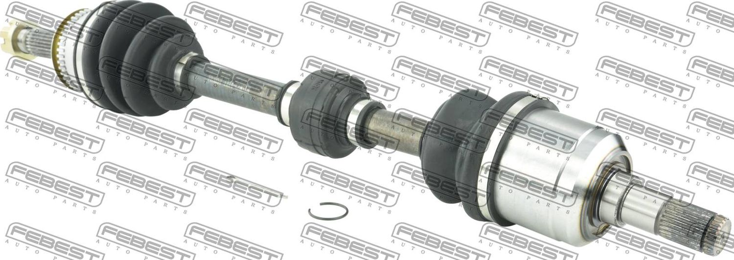 Полуось (привод в сборе, приводной вал) Febest. Артикул 1214-CAMTLH