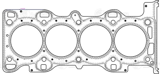 Прокладка ГБЦ Luzar. Артикул LES 12504