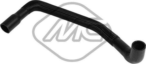 Патрубок радиатора (системы охлаждения) Metalcaucho. Артикул 98386