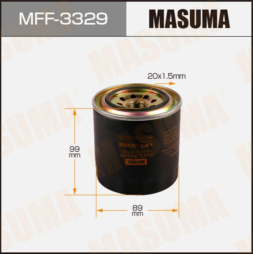 Топливный фильтр Masuma. Артикул MFF-3329
