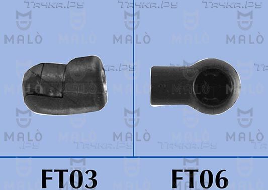 Амортизатор (упор) багажника Malò. Артикул 127330