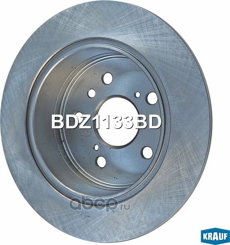 Диск тормозной Krauf. Артикул BDZ1133BD