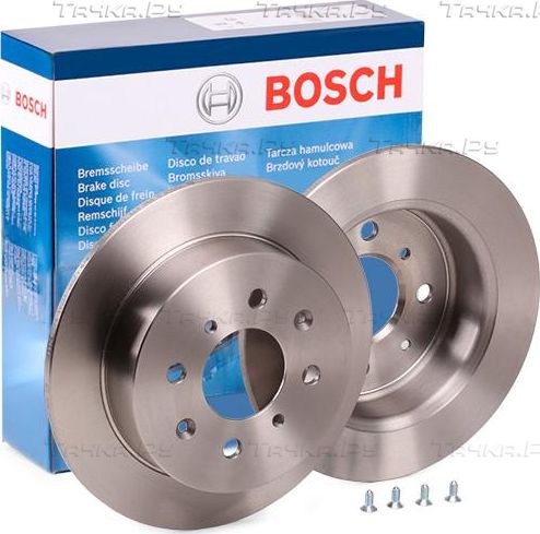 Тормозной диск Bosch задний для Honda CR-X III 1992-1998. Артикул 0 986 479 101