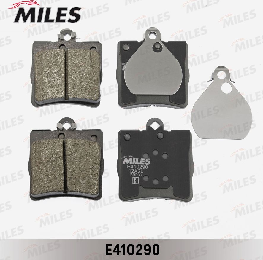 Тормозные колодки Miles (Low-Metallic). Артикул E410290
