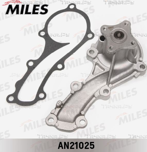 Помпа (водяной насос) Miles для Nissan Primera P12 2002-2008. Артикул AN21025