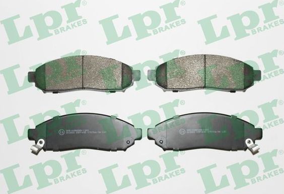Тормозные колодки LPR. Артикул 05P1495