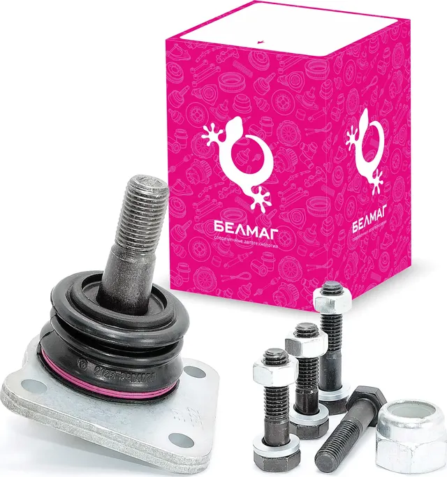 Опора шаровая с крепежом Шеви Конвейерная (21230-2904192-00) (Belmag). Артикул BM1683