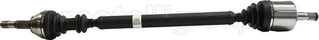 Полуось (привод в сборе, приводной вал) Metelli передняя правая для Fiat Ducato I 1982-1994. Артикул 17-0083