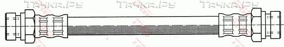 Тормозной шланг TRW задний правый/левый внутренний для Volkswagen Vento 1991-1998. Артикул PHA292