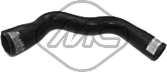 Патрубок радиатора (системы охлаждения) Metalcaucho. Артикул 94162