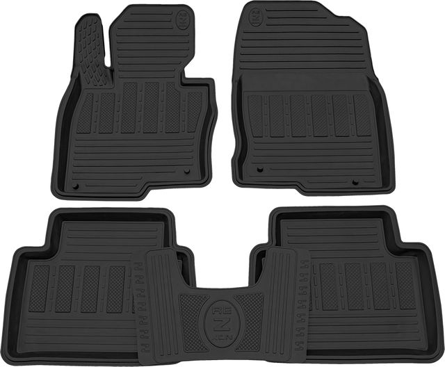 Коврики Rezkon резиновые для салона Mazda CX-5 II 2017-2026. Артикул 1023020200