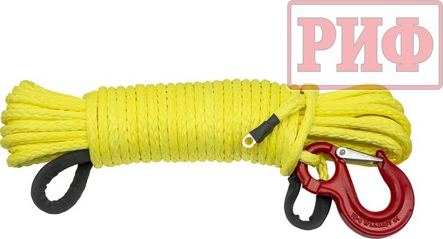 Трос синтетический РИФ 10 мм/25 м (готовый). Артикул Rope10mm25m