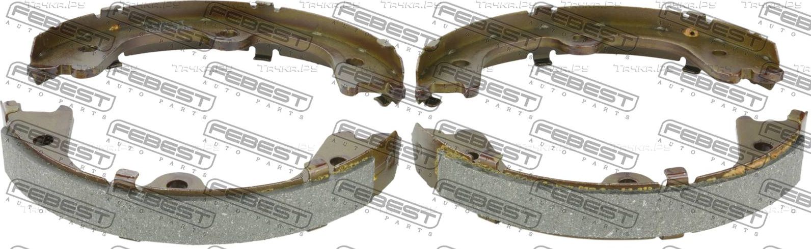Тормозные колодки Febest задние для Infiniti JX 2012-2014. Артикул 0202-S50R