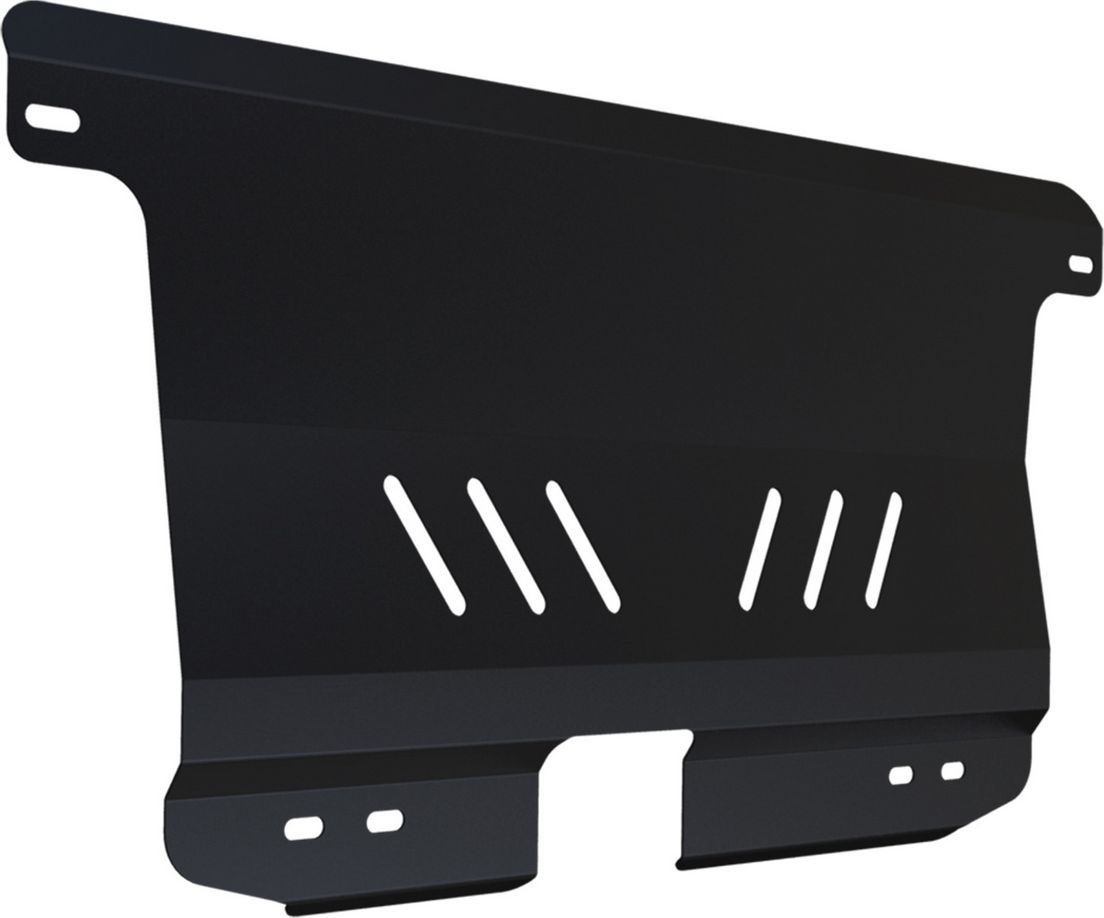 Защита АвтоБРОНЯ для картера и КПП Chevrolet Spark II 2005-2009. Артикул 111.01008.1