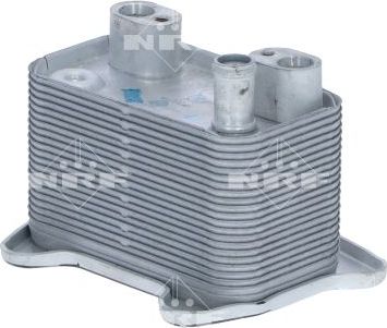 Радиатор масляный (маслоохладитель) для двигателя NRF (алюминий). Артикул 31276