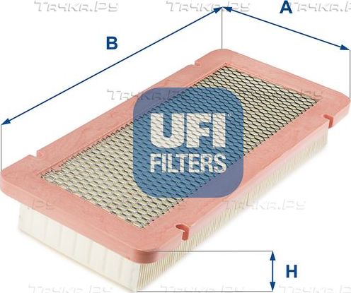 Воздушный фильтр UFI. Артикул 30.156.00