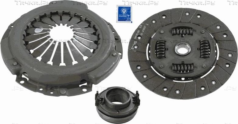 Сцепление (комплект) SACHS для Honda Accord V 1996-1998. Артикул 3000 852 401