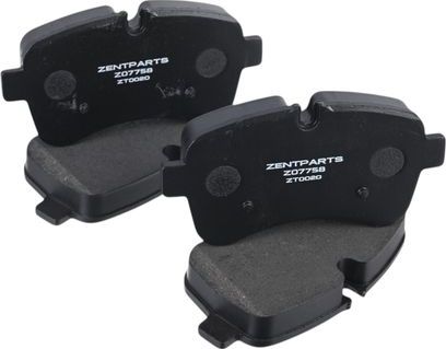 Тормозные колодки Zentparts. Артикул Z07758