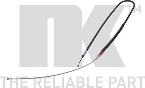 Трос ручника (тросик ручного тормоза) NK. Артикул 901532