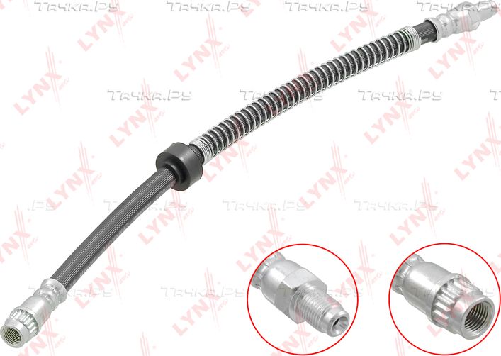 Тормозной шланг LYNXauto для Nissan Kubistar X76 2003-2026. Артикул BL-3353