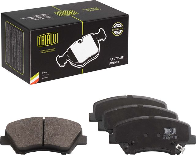 Тормозные колодки Trialli (Low-Metallic). Артикул PF 2208