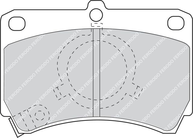 Тормозные колодки Ferodo Premier передние для Mazda 323 III (BF) 1985-1995. Артикул FDB993