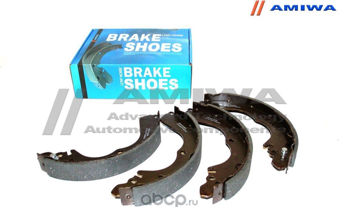 Колодки тормозные барабанные задние (Amiwa). Артикул CS07356