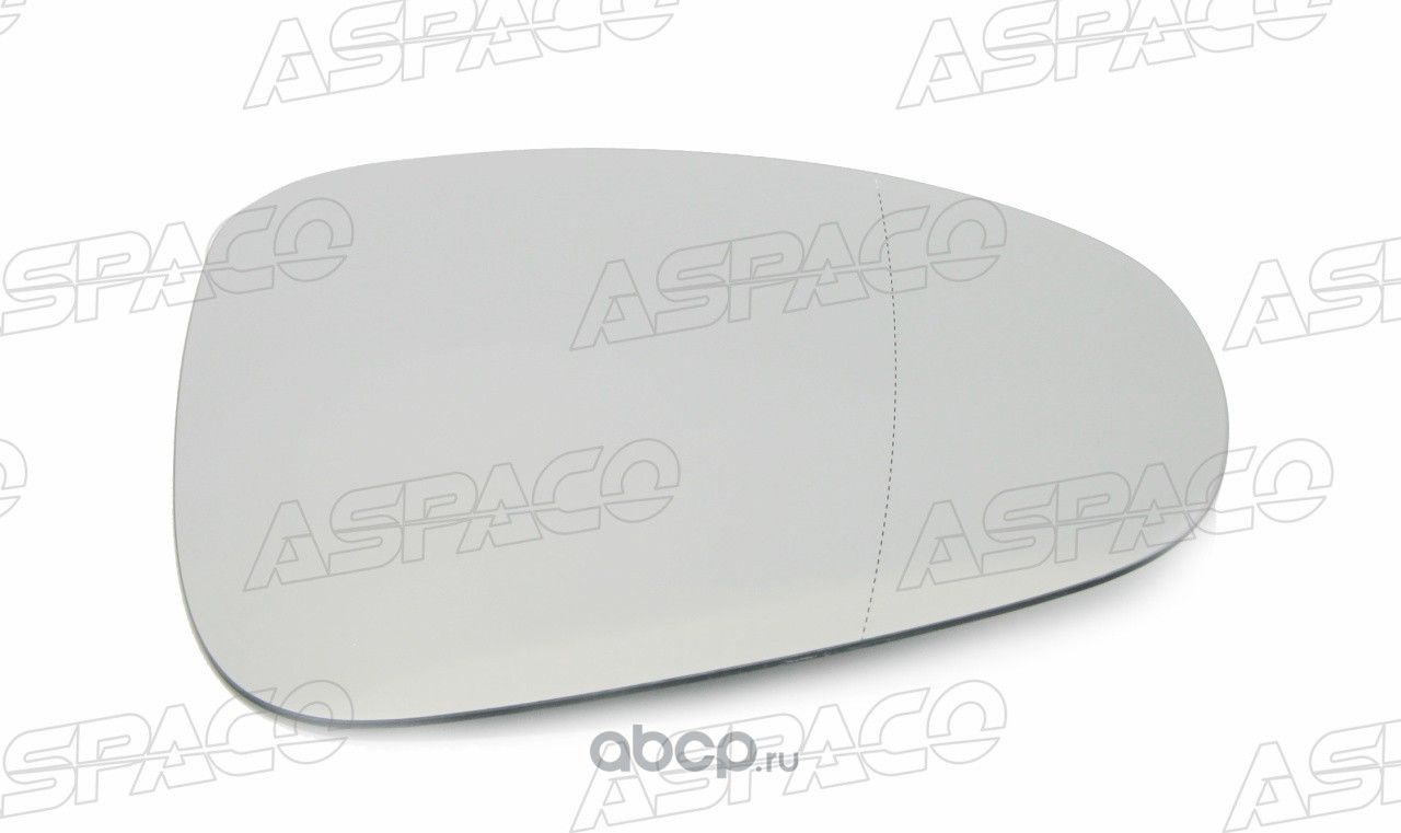 ЗЕРКАЛЬНЫЙ ЭЛЕМЕНТ ДВОЙНОЙ С ПОДОГРЕВОМ ПРАВЫЙ (R)VOLKSWAGEN TOUAREG (10-18) (Aspaco). Артикул AP77522