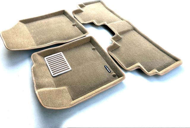 Коврики текстильные Euromat 3D Lux для салона Nissan Murano Z52 2016-2026 БЕЖЕВЫЕ. Артикул EM3D-003729T