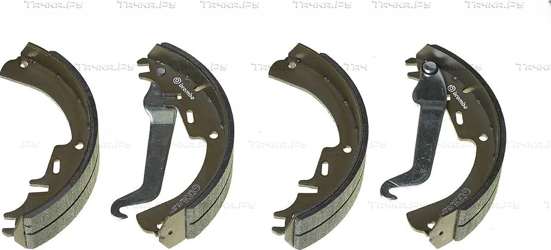 Тормозные колодки Brembo ESSENTIAL LINE задние для Opel Kadett B 1967-1973. Артикул S 59 504
