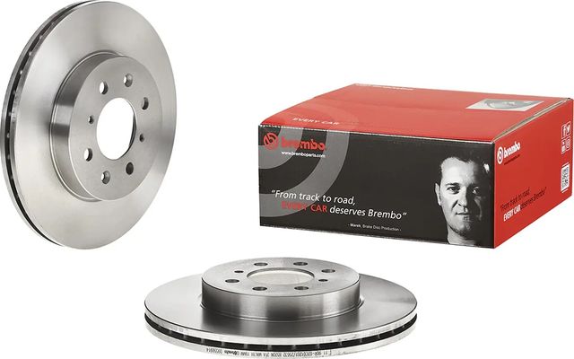 Тормозной диск Brembo передний для Rover 25 1999-2005. Артикул 09.5509.14