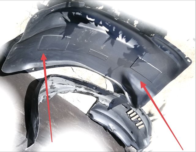 Подкрылок (локер) TOTEM передний правый Toyota Land Cruiser Prado 120 2002-2009. Артикул NLL.48.01.002