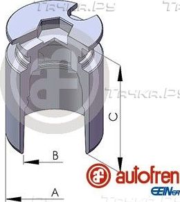 Поршень тормозного суппорта Autofren Seinsa (сталь). Артикул D025122