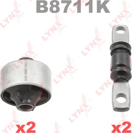 Сайлентблок переднего рычага подвески LYNXauto KIT. Артикул B8711K