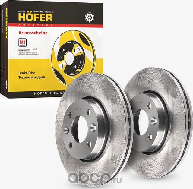 Диск тормозной передний 1шт c ABS 260*22мм LADA Largus 8V-16V LADA Vesta (Hofer). Артикул HF130256