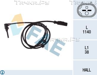 Датчик ABS FAE передний для Fiat Ducato III 2006-2026. Артикул 78084
