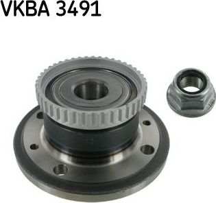 Ступичный подшипник (комплект) SKF. Артикул VKBA 3491