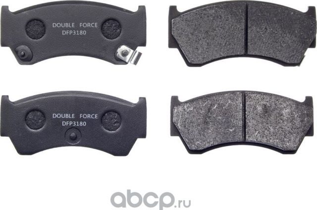 Колодки тормозные дисковые Double Force Double Force. Артикул DFP3180