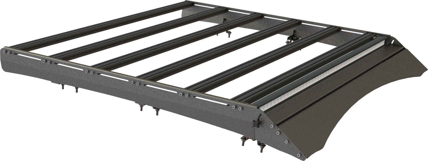 Экспедиционный багажник STC для Toyota Tundra II Double Cab 2006-2021 Шторка дальний свет. Артикул STC-TTU/06-TR1-L1