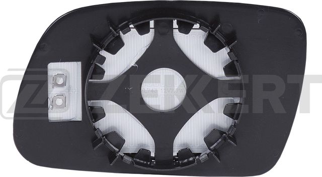 Зеркальное стекло бокового зеркала Zekkert правое для Peugeot 307 I 2000-2009. Артикул SP-1191