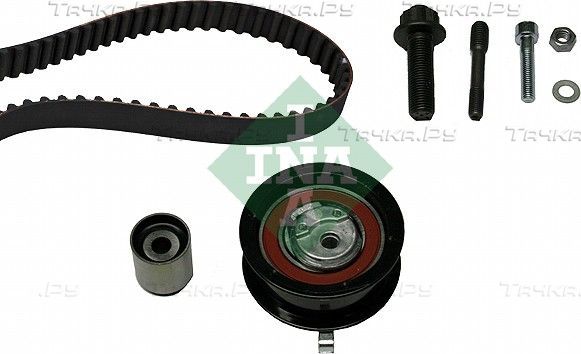 Ремень ГРМ с роликами (комплект) Ina для Volkswagen Polo III 1995-2001. Артикул 530 0377 10