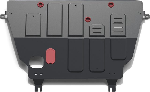 Защита АвтоБРОНЯ для картера и КПП Toyota Avensis III 2009-2011. Артикул 1.05702.2