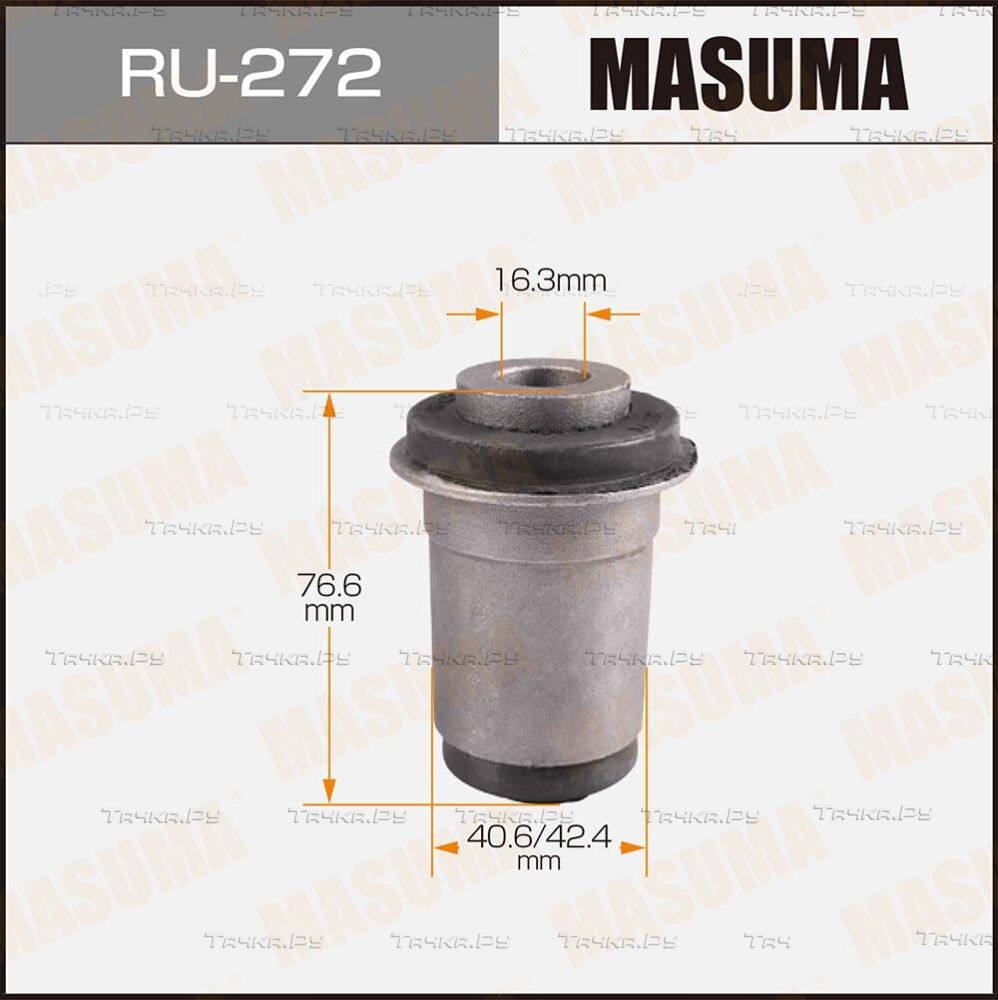 Сайлентблок переднего рычага подвески Masuma правый/левый нижний для Mitsubishi L300 II 1994-2000. Артикул RU-272