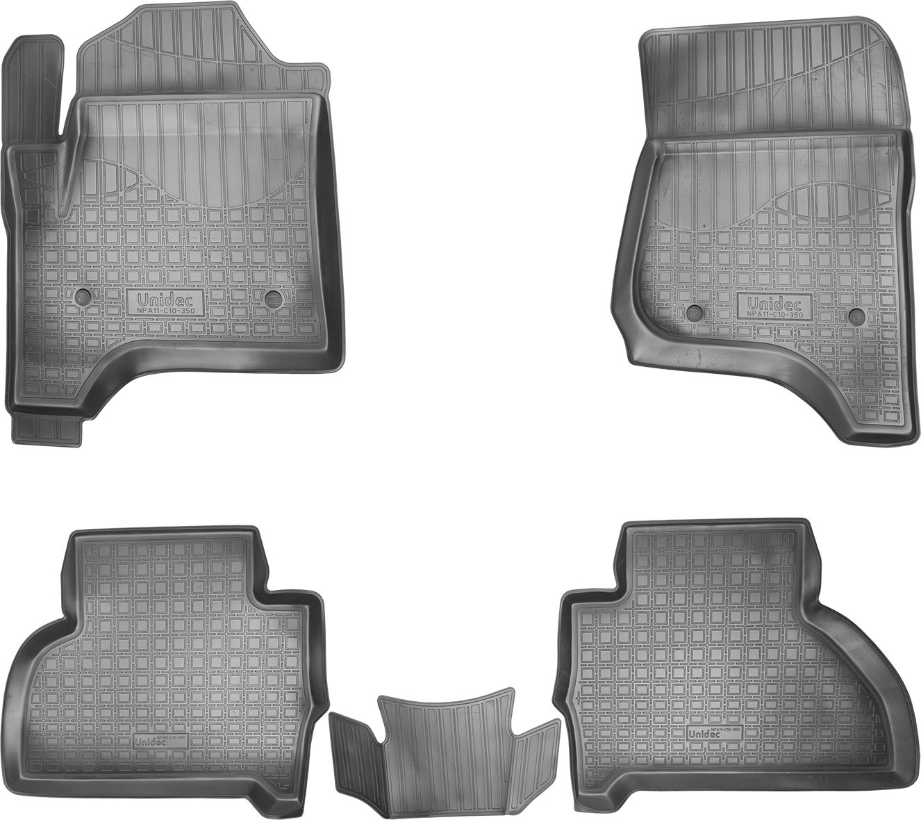 Коврики Норпласт для салона Cadillac Escalade IV 2014-2026. Артикул NPA11-C10-350